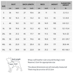 Waterproof Padded Dog Jacket