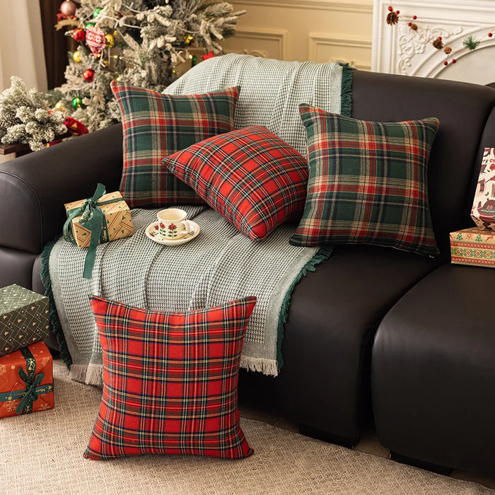Tartan cushion cover, photo 2