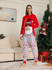 Cosy Family Christmas Pyjamas with Santa Prints