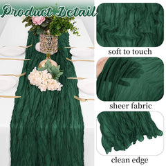 Cheesecloth Table Runner