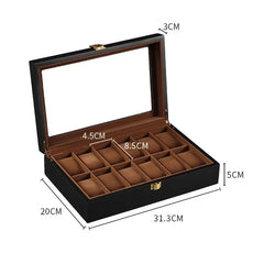 Wooden Watch Box, 1 to 12 Slots