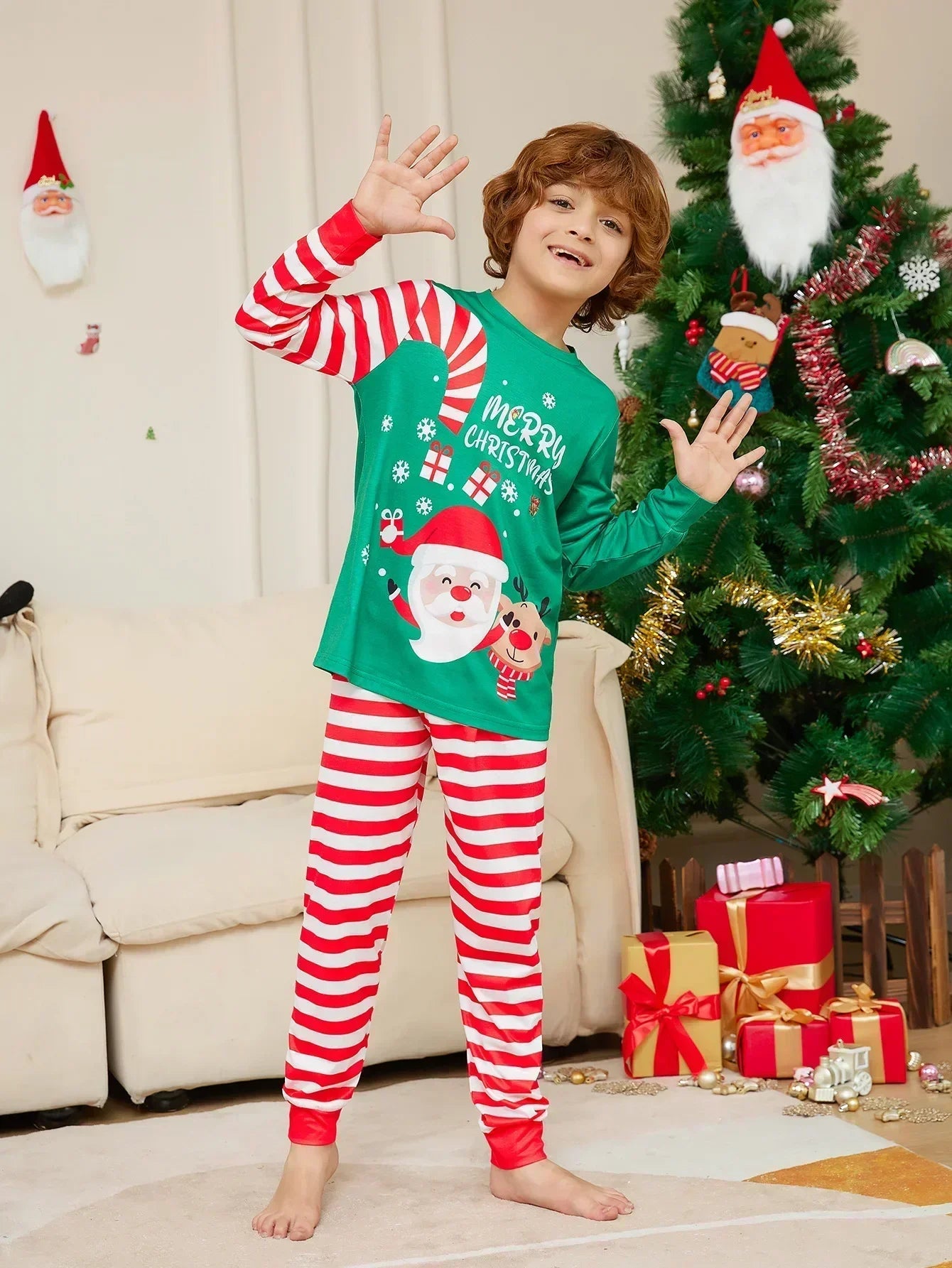 Festive Family Matching Pyjama Set