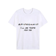 Hen Party Bachelorette T-Shirt – Bride & Bridesmaid Short Sleeve Tee