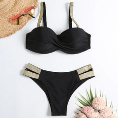Women's Push-Up Brazilian Bikini Set – Sexy Beach Swimwear