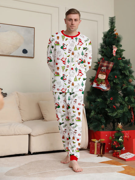 Festive Plaid Family Pyjamas