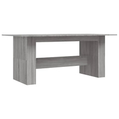 Grey Sonoma Dining Table – 180x90cm Modern Engineered Wood Table
