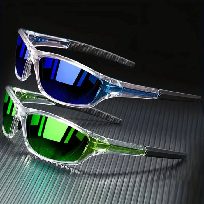 2-Pair Sports Polarised Sunglasses for Men, image 2