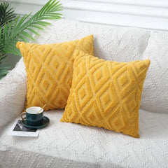 Velvet Diamond Cushion Cover, 45 x 45 cm