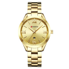 CURREN Gold Women’s Bracelet Watch – Elegant and Stylish