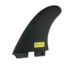 Deflow Twin + 1 Fins, Honeycomb Twin Fins with Centre Fin