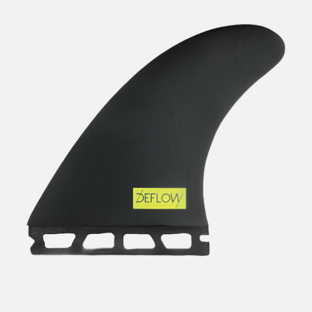 Deflow Twin + 1 Fins, Honeycomb Twin Fins with Centre Fin