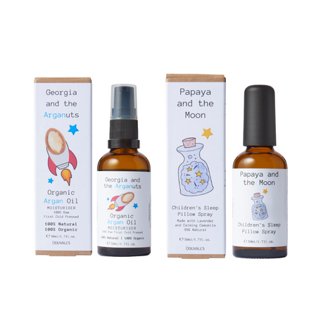 Little Dreamer Bedtime Set – Children's Argan Oil 50ml & Bedtime Room Spray 50ml