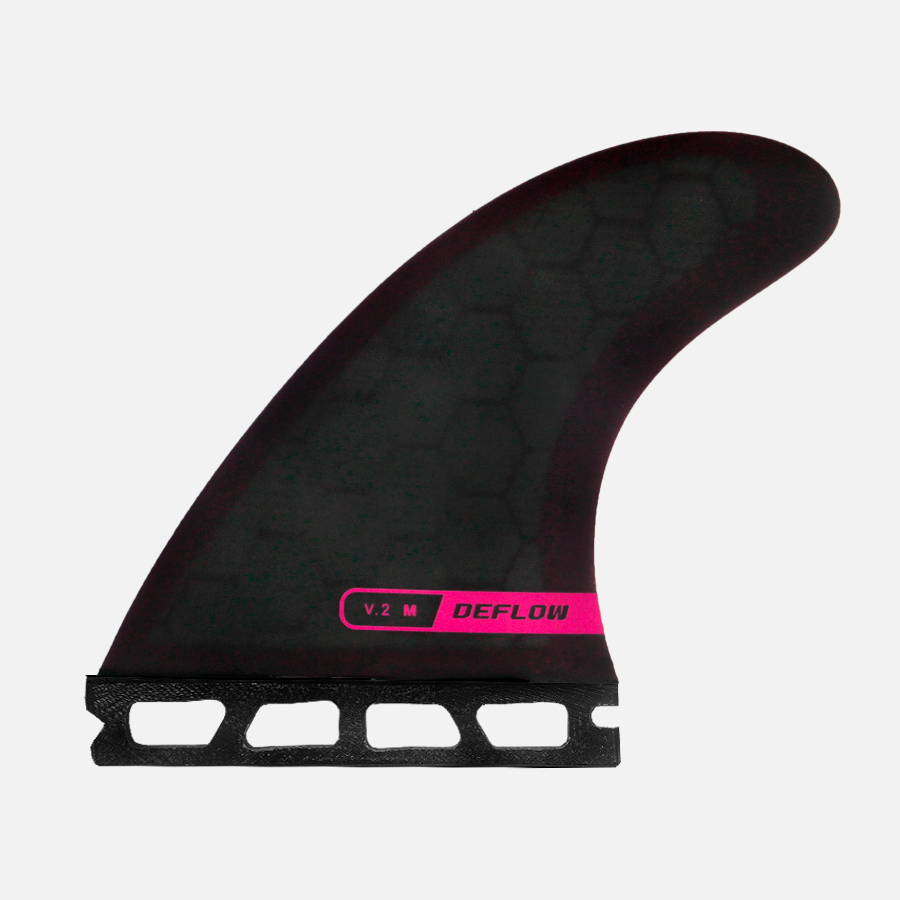 Deflow V.2 Thruster Fins, Honeycomb Three-Fin Set