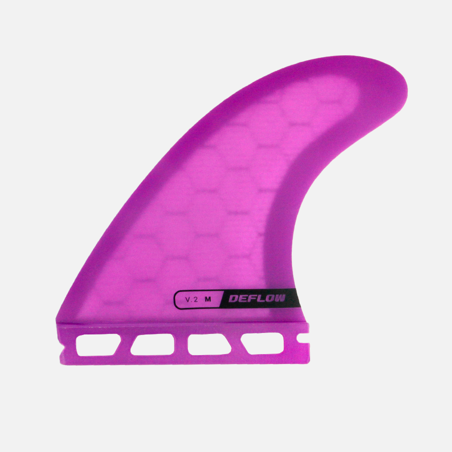 Deflow V.2 Thruster Fins, Honeycomb Three-Fin Set