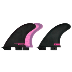 Deflow V.2 Thruster Fins, Honeycomb Three-Fin Set