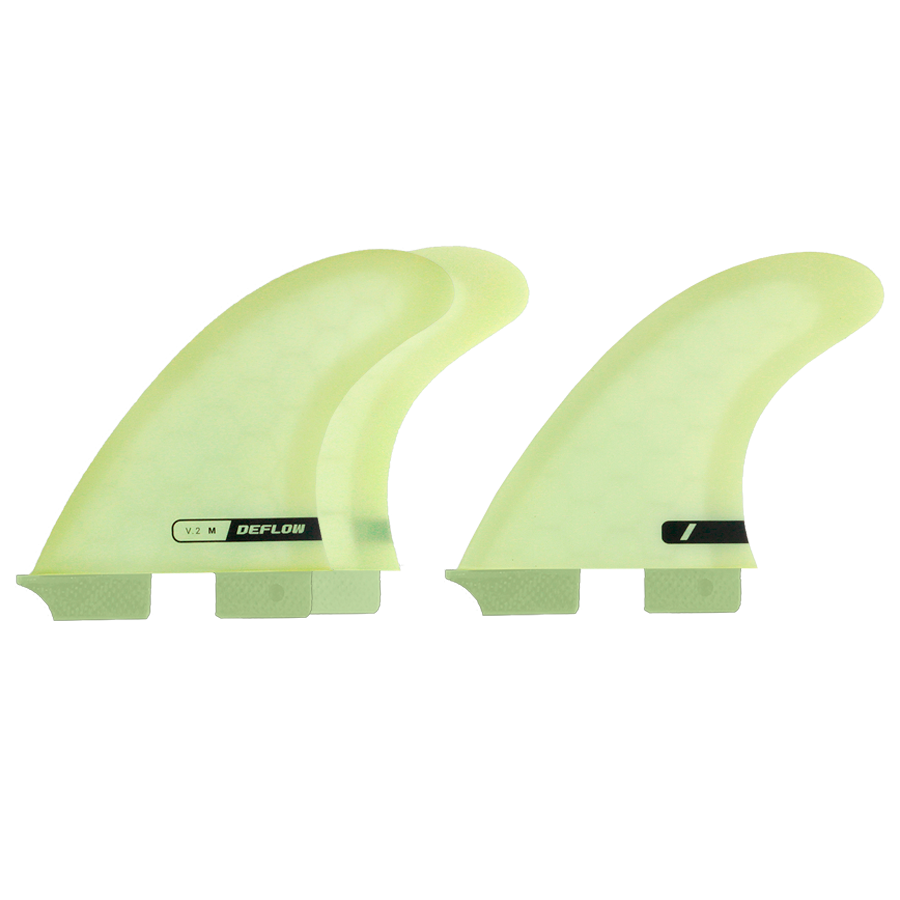 Deflow V.2 Thruster Fins, Honeycomb Three-Fin Set