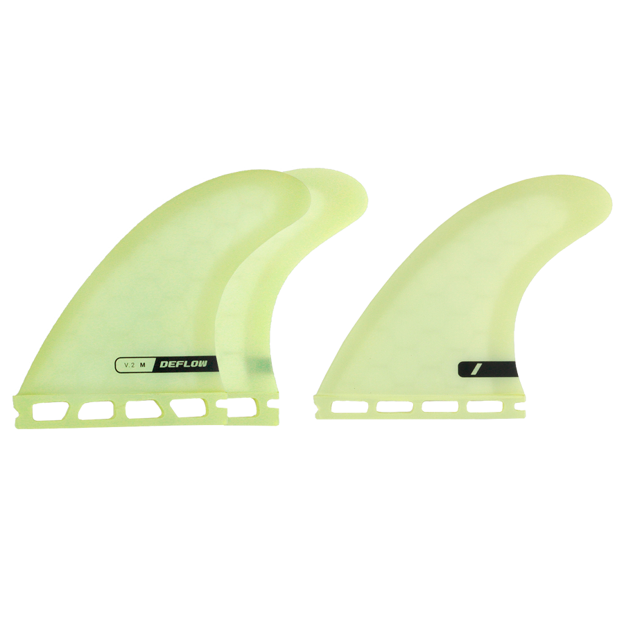 Deflow V.2 Thruster Fins, Honeycomb Three-Fin Set