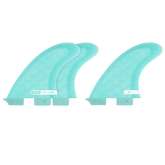Deflow V.2 Thruster Fins, Honeycomb Three-Fin Set