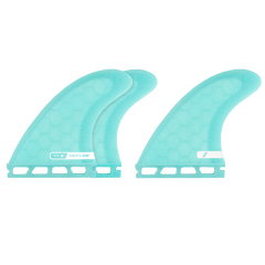 Deflow V.2 Thruster Fins, Honeycomb Three-Fin Set