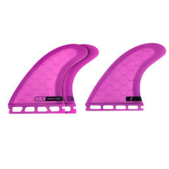 Deflow V.2 Thruster Fins, Honeycomb Three-Fin Set