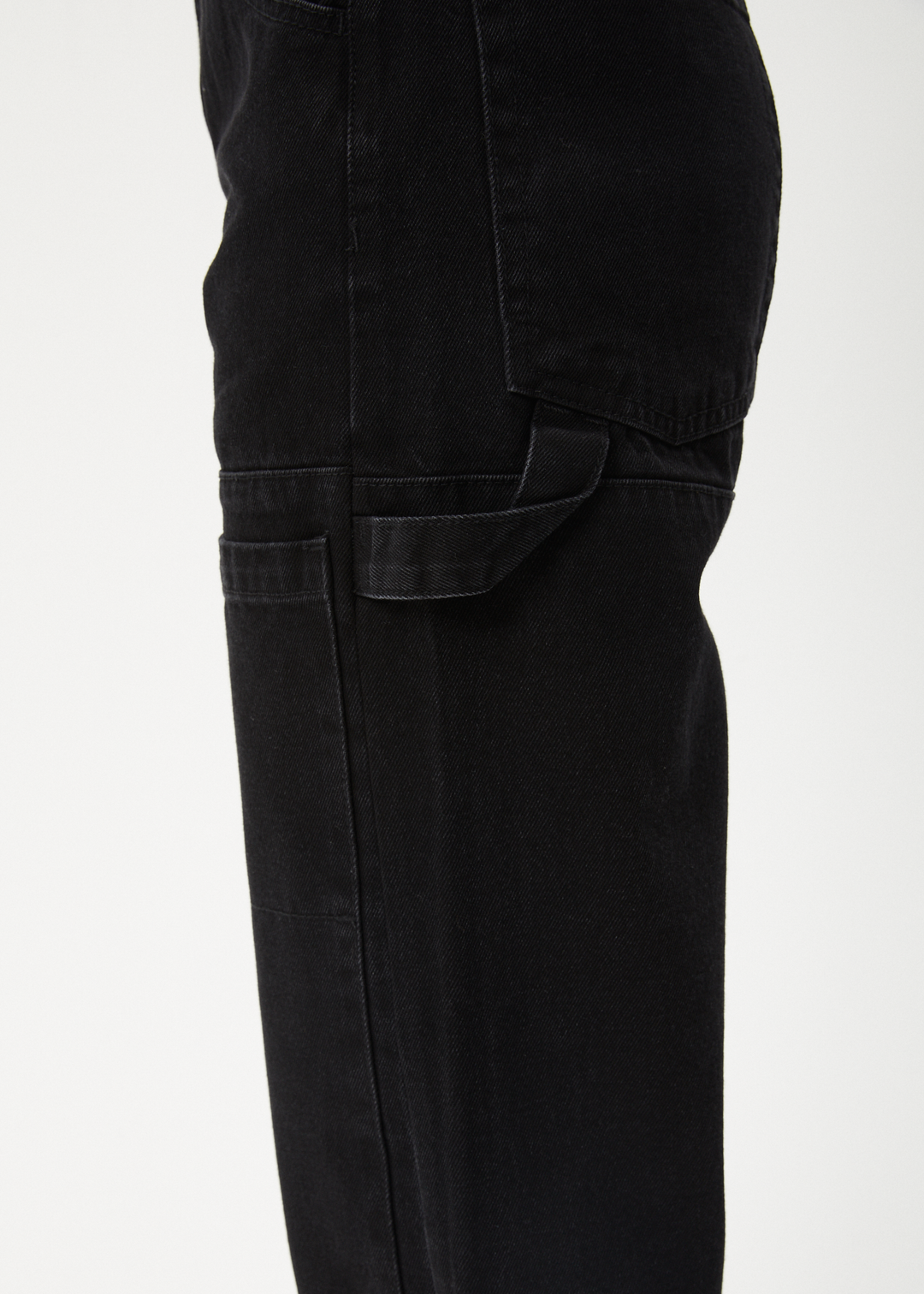 Afends Women's Moss Carpenter Jeans, Organic Cotton Denim
