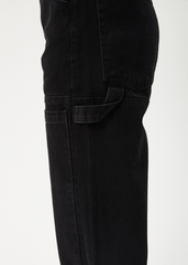 Afends Women's Moss Carpenter Jeans, Organic Cotton Denim