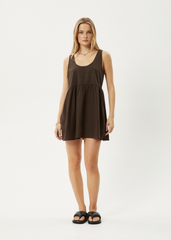 Jesse Hemp and Tencel Relaxed Mini Dress with Pockets