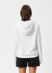 Afends Women's Bonfire Hoodie, Recycled Cotton Fleece