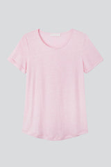 Women's Linen T-Shirt – 100% Linen, Six Colours, Made in Portugal