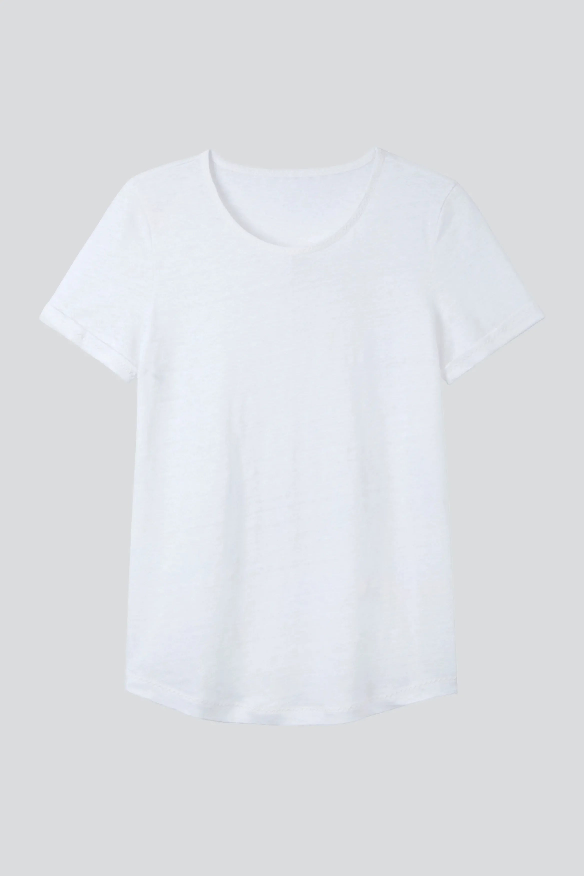 Women's Linen T-Shirt – 100% Linen, Six Colours, Made in Portugal