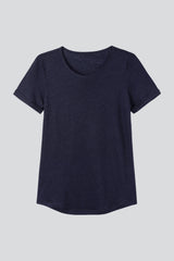 Women's Linen T-Shirt – 100% Linen, Six Colours, Made in Portugal