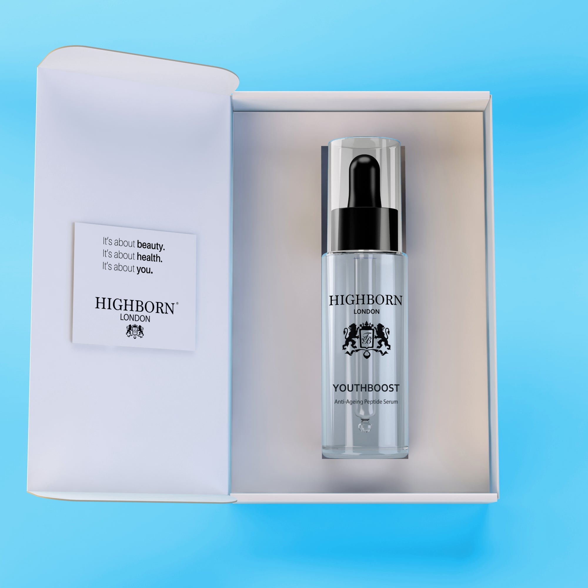 YOUTHBOOST Peptide Serum – Matrixyl 3000, Argireline & Copper Peptides
