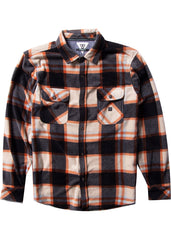 Vissla Men's Eco-Zy Polar Flannel Shirt, Recycled Polyester