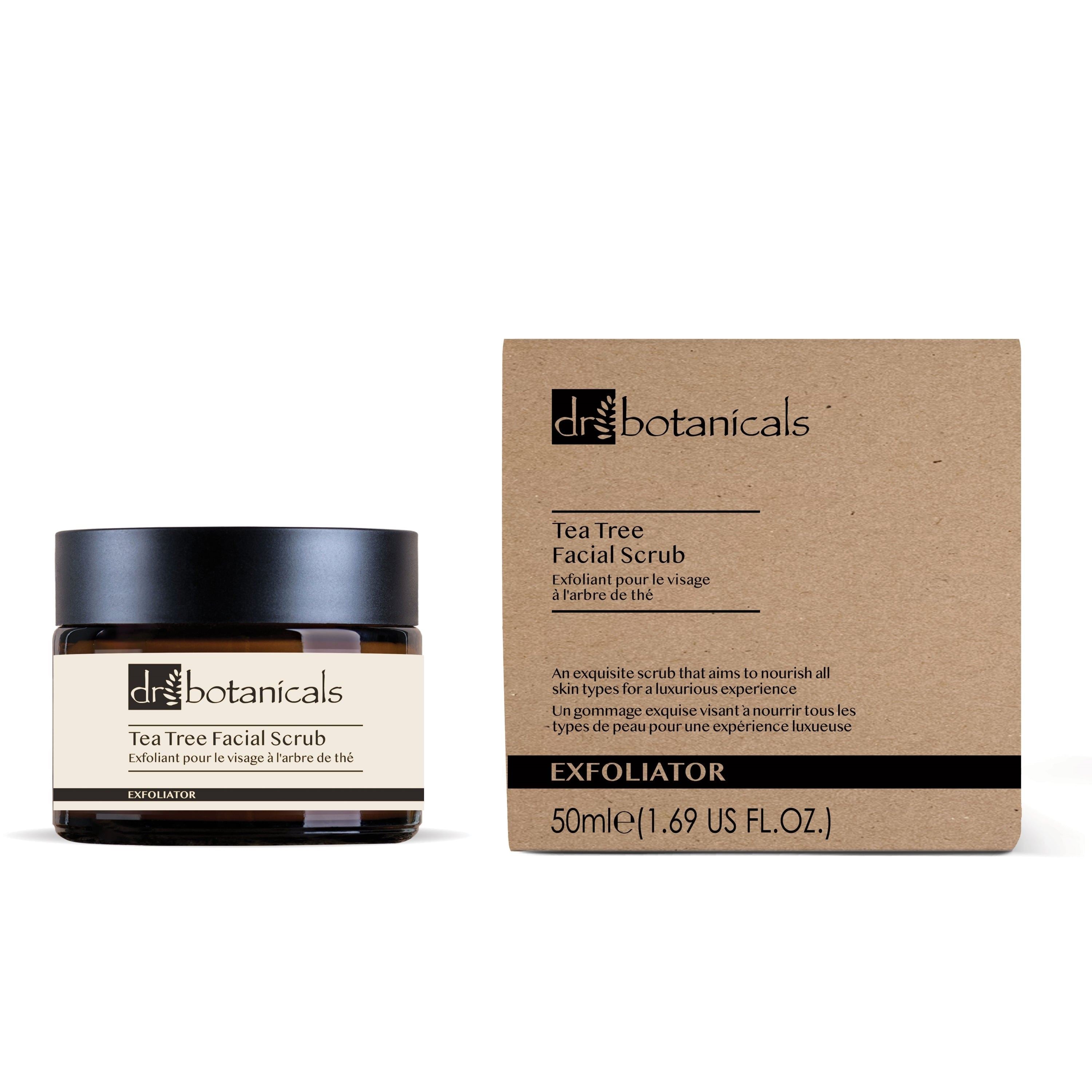 Tea Tree Facial Scrub, Oil & Moisturiser Set
