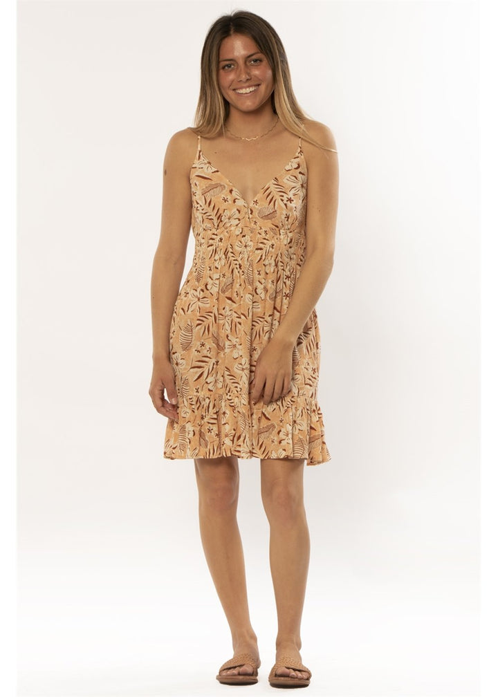 Harbor Printed Cami Mini Dress with Tiered Skirt