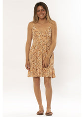 Harbor Printed Cami Mini Dress with Tiered Skirt