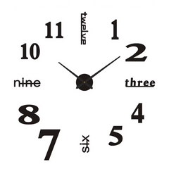 Nordic Luxe Silent Iron Wall Clock