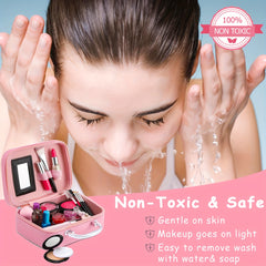 Deluxe Unicorn Makeup Playset – Realistic Cosmetic Kit for Girls