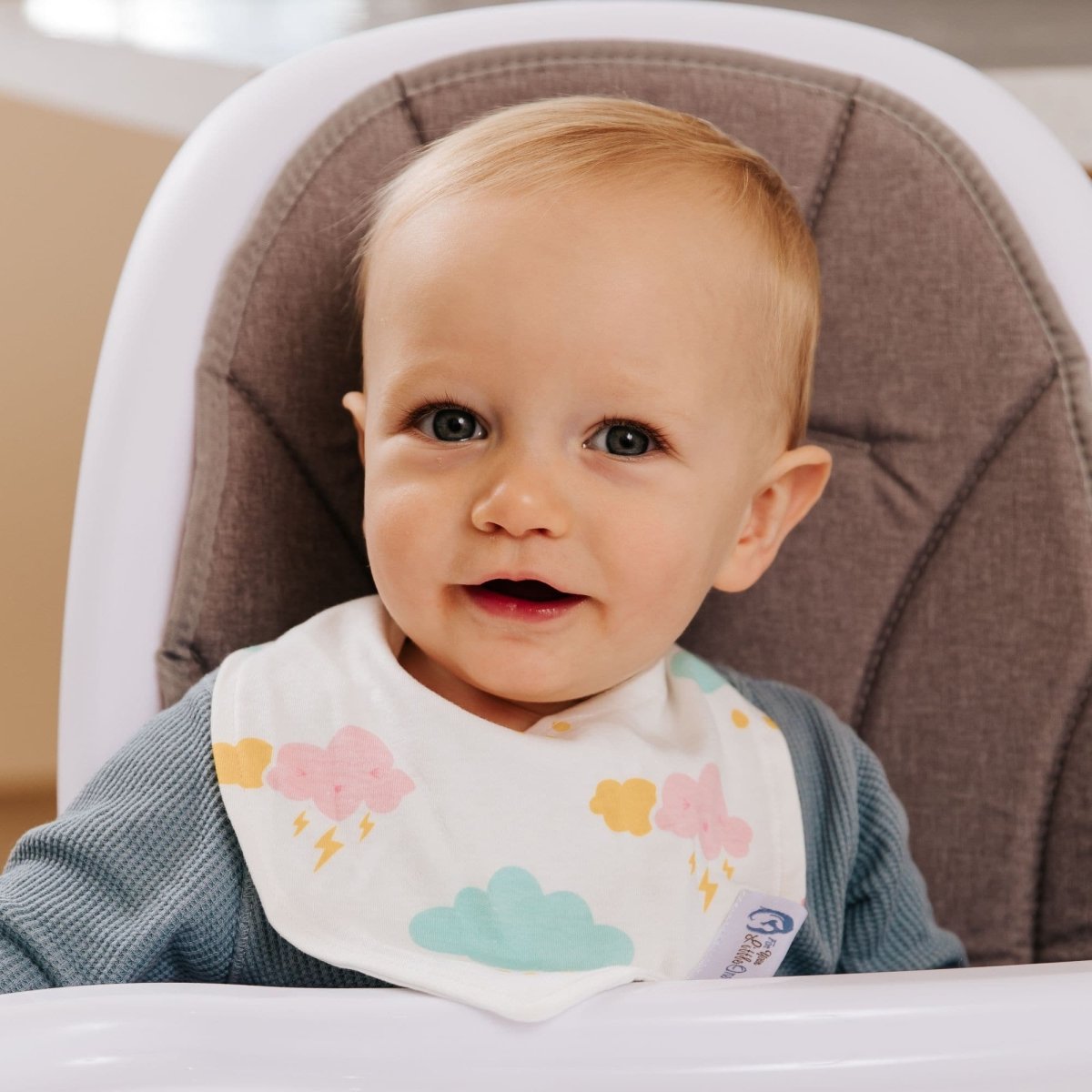 Baby Bandana Dribble Bibs 8 Pack – Girls, Cotton with Adjustable Snaps