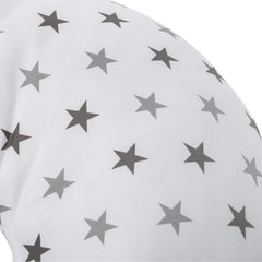 Nursing Pillow – Silver Twinkle, Breastfeeding Support with Cover