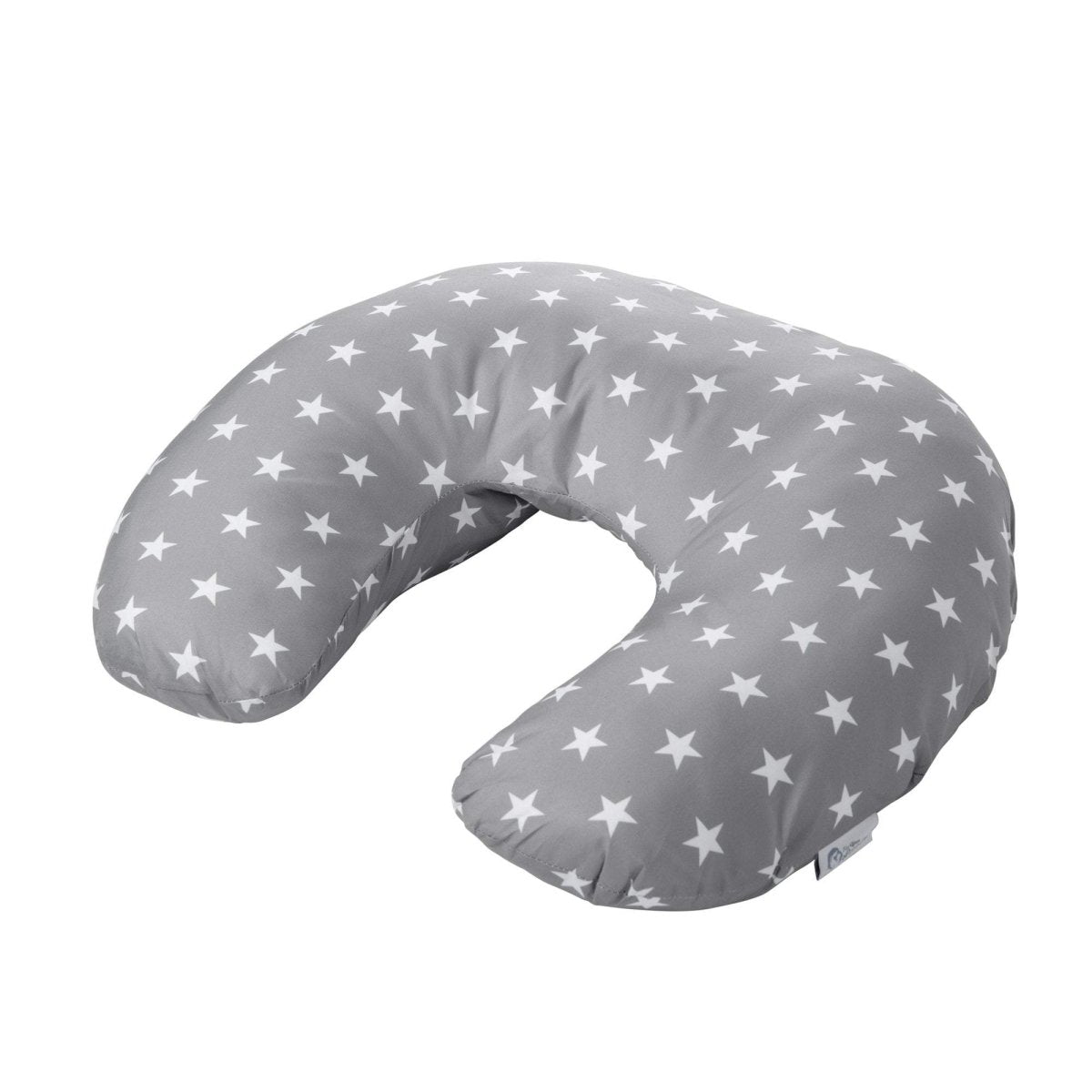 Nursing Pillow Cover – Grey Stars, Washable Replacement Cover