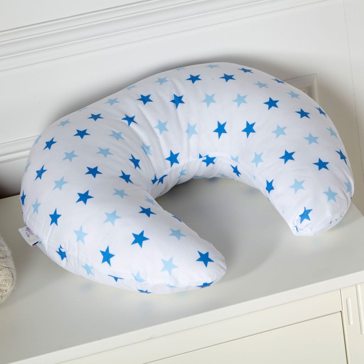 Nursing Pillow Cover – Little Blue Star, Washable Replacement