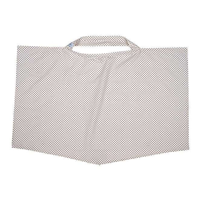 Breastfeeding Cover – Grey Stars, Nursing Apron with Rigid Neckline