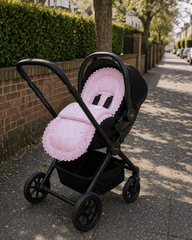 Broderie Anglaise Car Seat Footmuff – Universal Cosy Toes