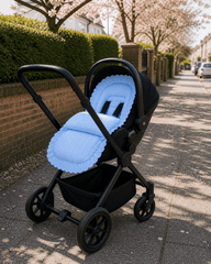 Broderie Anglaise Car Seat Footmuff – Universal Cosy Toes