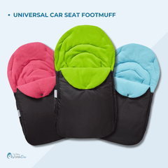 Universal Car Seat Footmuff – Fits 3 & 5 Point Harnesses, Cosy Toes