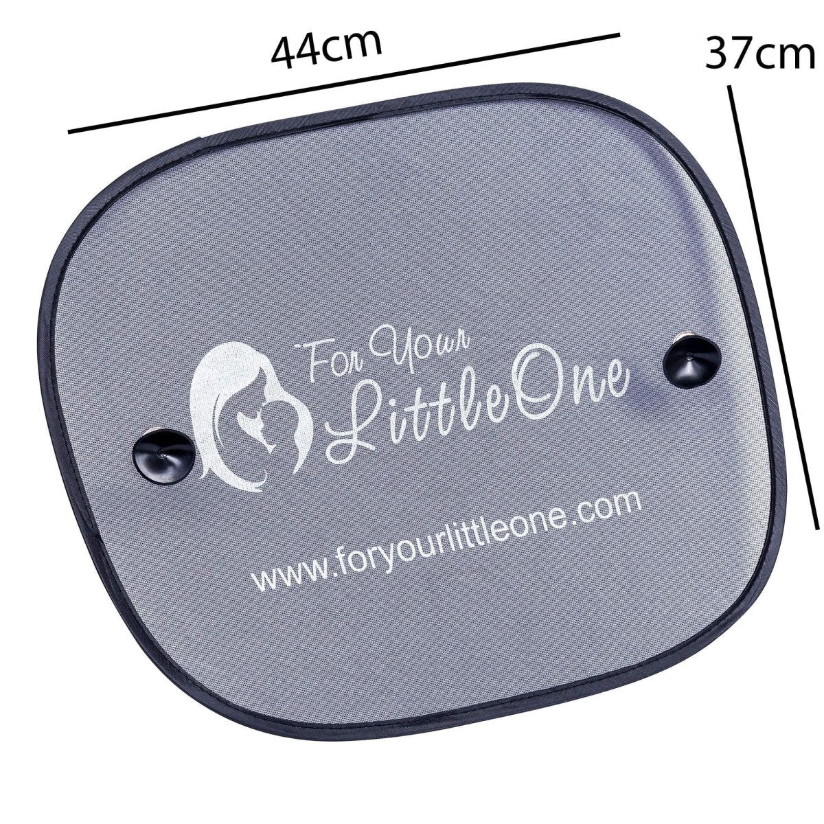 Car Window Sun Shade – Single, Suction Fit for Rear Windows