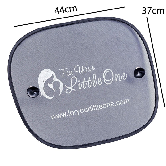 Car Window Sun Shade, Single, Suction Fit for Rear Windows, image 2