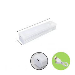 Wireless Motion Sensor LED Light – Rechargeable Night Light for Cabinets & Staircases