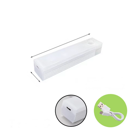 Wireless Motion Sensor LED Light – Rechargeable Night Light for Cabinets & Staircases